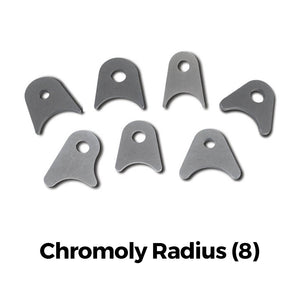 Chromoly Radius Tabs