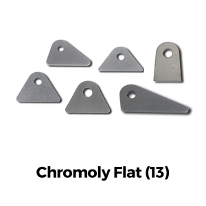 Chromoly Flat Tabs