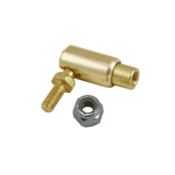 BallJoint Quick Release Ball Joint Cable End, 10-32 NF Right Hand Threads on Cable Attachment