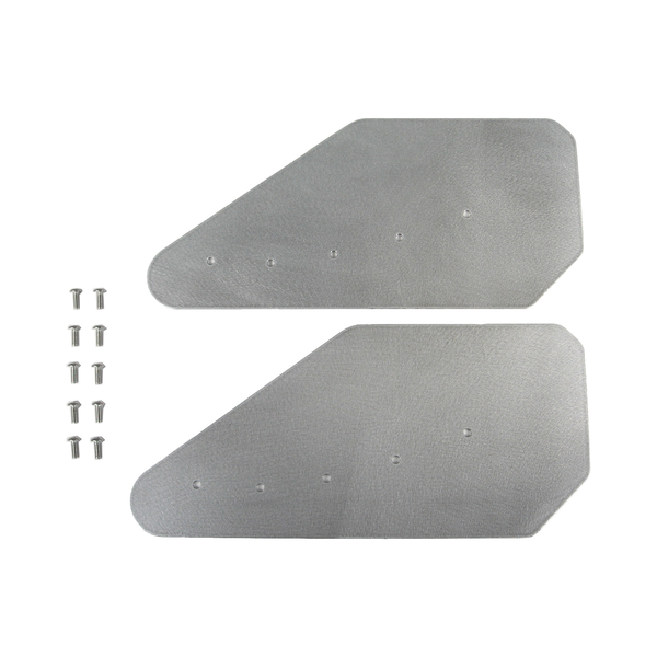 C42-123-CT_2 Aluminum Front Canard Wings Inner and Outer Tips 6 Inch C Style