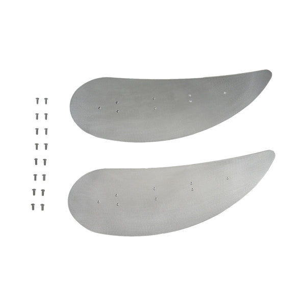 C42-160-F Aluminum Rear Wing Tip Plates F 3 32 Inch