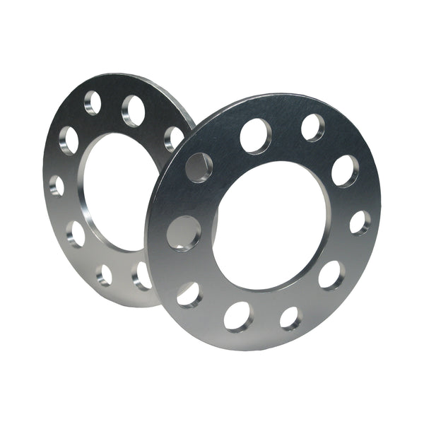 C44-005_1 Billet Aluminum Wheel Spacers 5 on 5-1 2 inch: "Floater Axle Type" Bolt Pattern 1 4 in. Thick