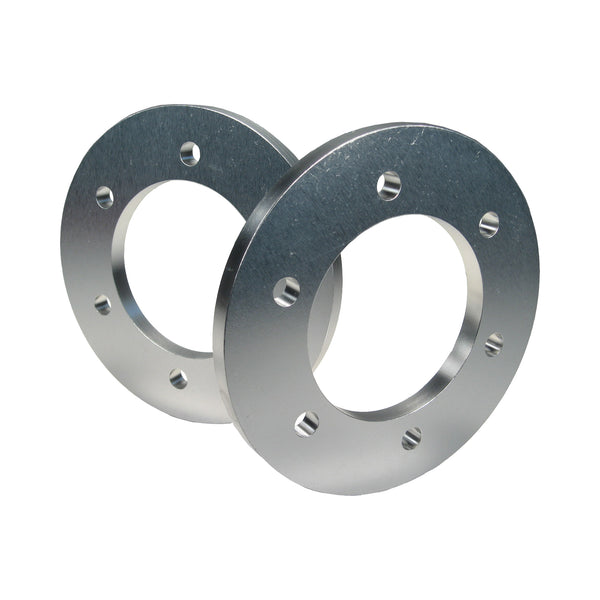 C44-019_1 Billet Aluminum Wheel Spacers 6 on 5-1 2 inch 1 2 in. Thick