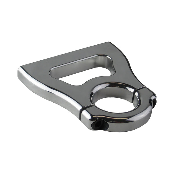 C72-167_10 Billet Aluminum Polished Neck Mount. Includes Stainless Steel Hardware 1.3 Inch Neck Mount. Fits 4 Inch Bottle