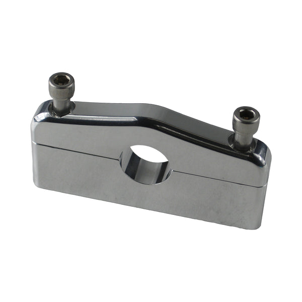 C72-300_7 Billet Aluminum Bar Mount. Includes Stainless Steel Hardware 3 4 Inch Polished