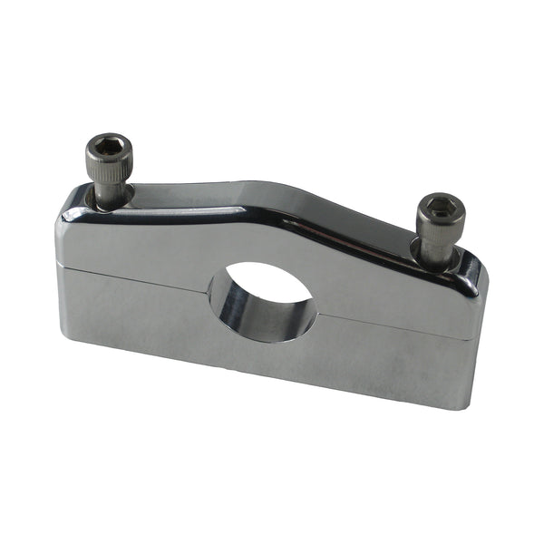 C72-301_7 Billet Aluminum Bar Mount. Includes Stainless Steel Hardware 7 8 Inch Polished