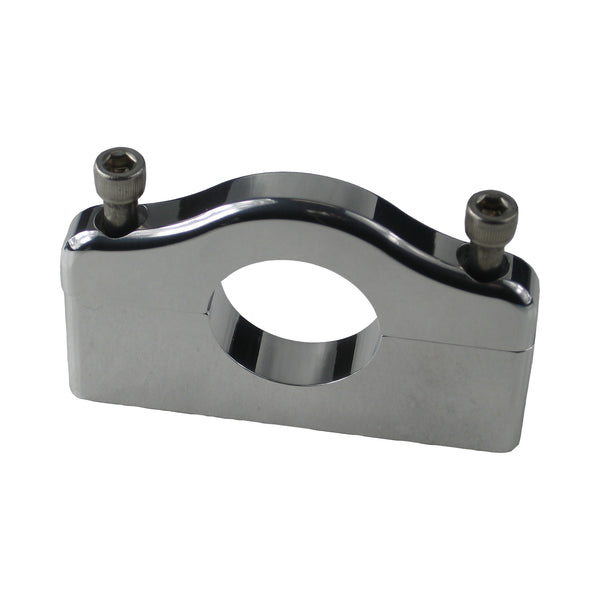 C72-304_7 Billet Aluminum Bar Mount. Includes Stainless Steel Hardware 1-1 4 Inch Polished