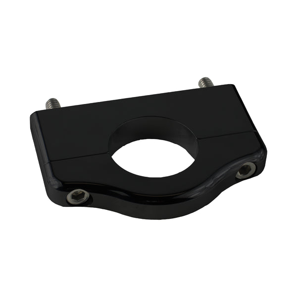 C72-305-BLK_4 Billet Aluminum Bar Mount. Includes Stainless Steel Hardware 1-3 8 Inch Brilliance Black