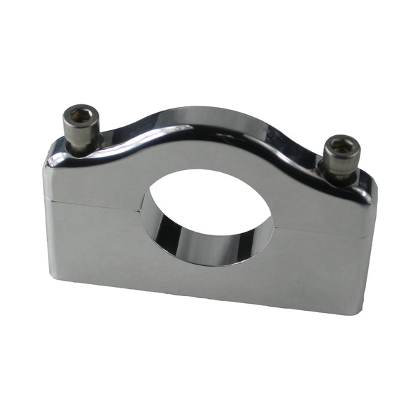 C72-305_7 Billet Aluminum Bar Mount. Includes Stainless Steel Hardware 1-3 8 Inch Polished