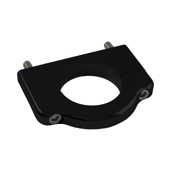 C72-308-BLK_4 Billet Aluminum Bar Mount. Includes Stainless Steel Hardware 1-3 4 Inch Brilliance Black