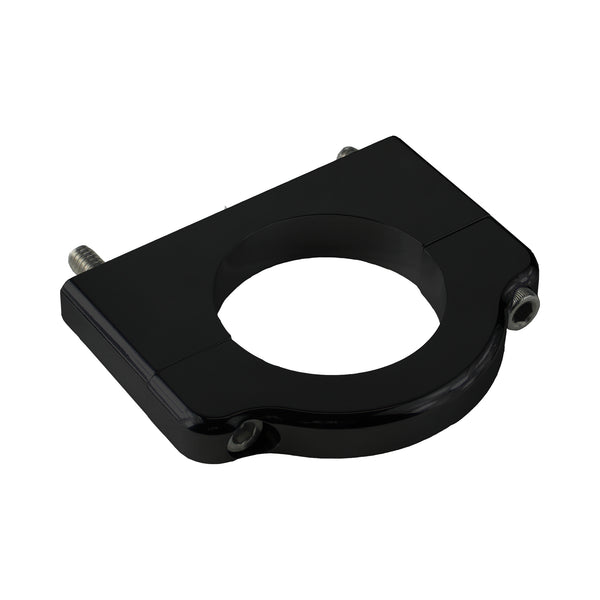 C72-309-BLK_4 Billet Aluminum Bar Mount. Includes Stainless Steel Hardware 1-7 8 Inch Brilliance Black