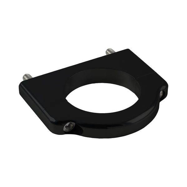 C72-310-BLK_4 Billet Aluminum Bar Mount. Includes Stainless Steel Hardware 2 Inch Brilliance Black