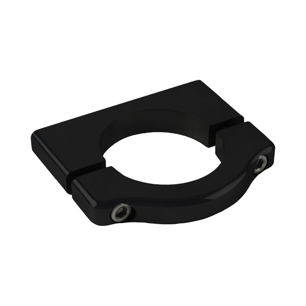 C72-322-BLK_4 Billet Aluminum Universal Clamp. Includes Stainless Steel Hardware 2.010 Inch - Also fits small Fox and small King shock reservoirs Brilliance Black