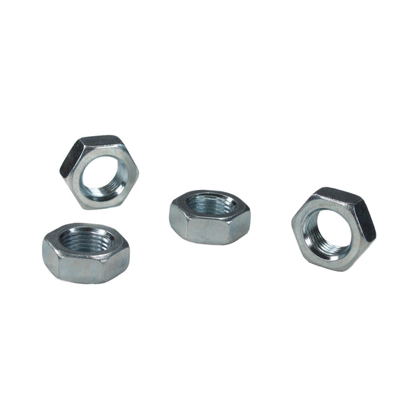 C73-062_1 Plated Steel Jam Nuts, Grade 5 Right Hand 5 8-18: Pack of 4