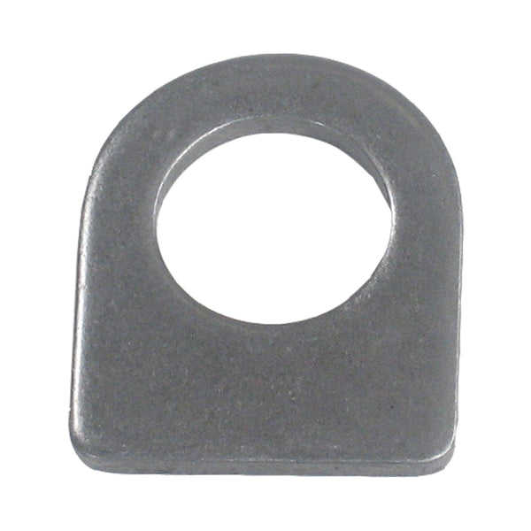 C73-104-CLIP_75818e70-0d76-496e-9d96-29ee9cbb18bd 5/8 Inch Hole, 3/32 Inch Thick, 3/4 Inch Hole Height, Mild Steel Flat Weld Tab