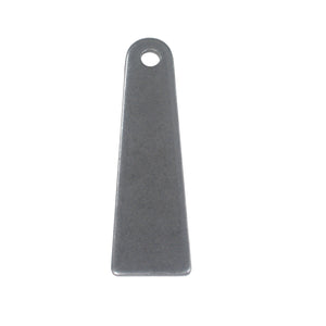 C73-106-CLIP_f7db66f0-70aa-49a0-a2c5-f79f238c49ae 1/4 Inch Hole, 1/8 Inch Thick, 3 Inch Hole Height, Mild Steel Flat Weld Tab