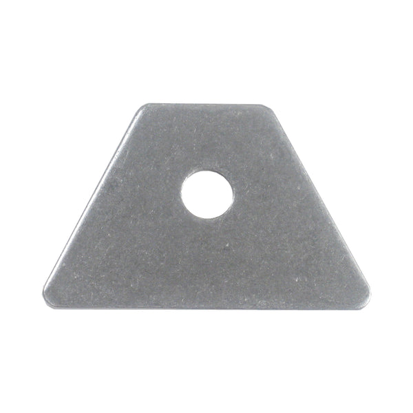 C73-110-CLIP 3/8 Inch Hole, 3/32 Inch Thick, 7/8 Inch Hole Height, Mild Steel Flat Weld Tab