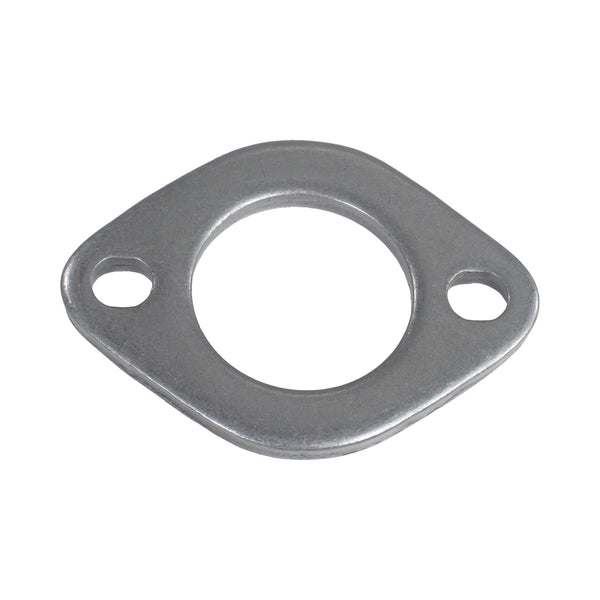 C73-160-CLIP 5/16 Inch Holes, 1/4 Inch Thick, 1-1/2 Inch Tube, Mild Steel Frame Weld Flange Each