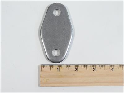 C73-161-RULER 3/8 Inch Holes, 1/4 Inch Thick, Up To 1-3/8 Inch Tube, Mild Steel Frame Weld Flange