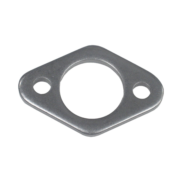 C73-164-CLIP 1/4 Inch Holes, 3/16 Inch Thick, Fits 1 Inch Tube, Mild Steel Frame Weld Flange Each