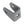 C73-175_1 Mild Steel Clevis Link Bracket 1 2 in. Side Mounting Hole Each