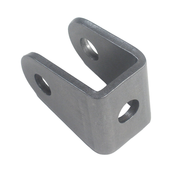 C73-175_1 Mild Steel Clevis Link Bracket 1 2 in. Side Mounting Hole Each