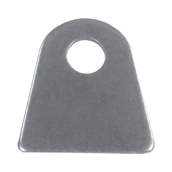 C73-185-CLIP_e6296150-1652-436c-8add-555c059e56e1 1/2 Inch Hole, 1/8 Inch Thick, 1-5/16 Inch Hole Height, Mild Steel Flat Weld Tab Each