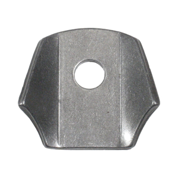 C73-207 3/8 Inch Hole, 1/8 Inch Thick, 15/16 Inch Hole Height, Chromoly Bent Weld Tab, 4130N Each