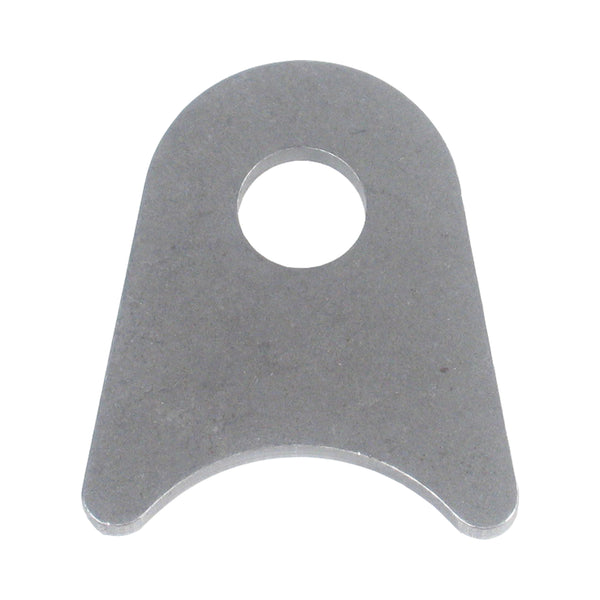 C73-226-CLIP 7/16 Inch Hole, 1/8 Inch Thick, 7/8 Inch Hole Height, 1-3/8 Inch Tube, Chromoly Radius Weld Tab, 4130N Each