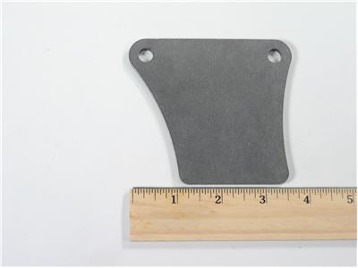 C73-268-RULER 3/16 Inch Thick, Chromoly Master Cylinder Weld Bracket, Side Mount, 4130N