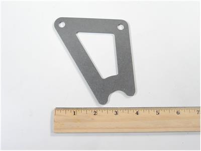 C73-269-RULER 1/8 Inch Thick, Fits 1 Inch Diameter Tube, Chromoly Master Cylinder Weld Brackets, Side Mount, Pair, 4130N