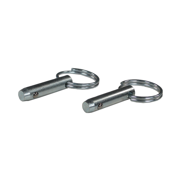 C73-353-2_1 Zinc Plated Steel Quick Pin 1 4 in. Diameter: 1.3 in. Grip