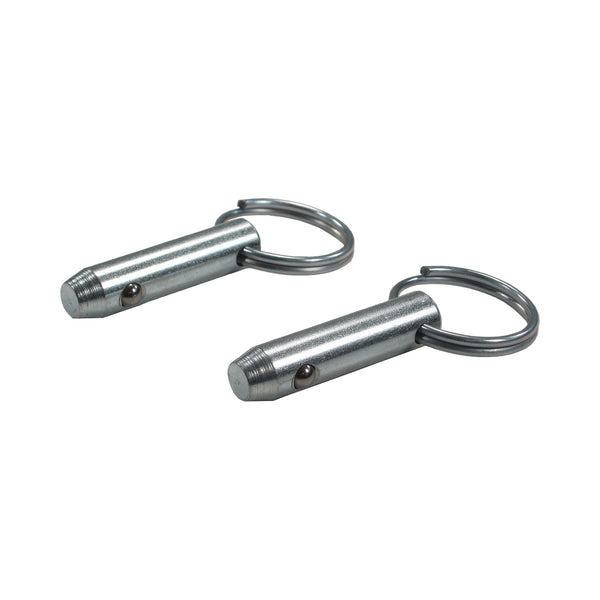 C73-360-2_1 Zinc Plated Steel Quick Pin 3 8 in. Diameter: 0.800 in. Grip