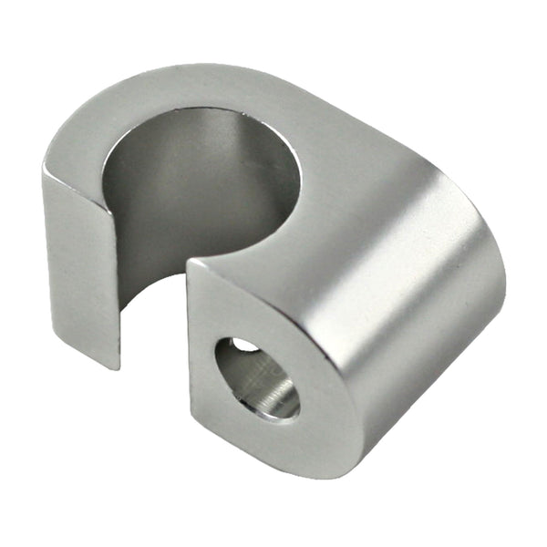 C73-375_1 Billet Aluminum Pro-Grip Clip Type Cable Clamp Half Clamp