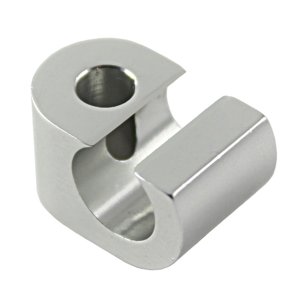 C73-375_5 Billet Aluminum Pro-Grip Clip Type Cable Clamp Half Clamp