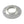 C73-712_2 Bolt-On Fuel Cell Aluminum Fill Cap Bung 6 Bolt: 2-3 4 Inch Fill Cap Silver