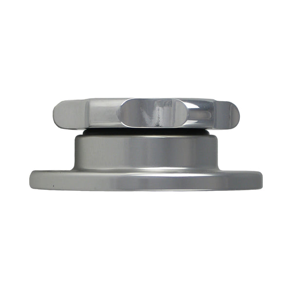 C73-739-B_6 Easy Turn Fill Cap with Aluminum Bolt-On Bung 1-5 8 Inch without Lanyard Boss Polished