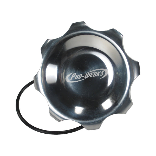 C73-784_1 Easy Turn Fill Cap with O-Ring 2-3 4 Inch with Lanyard Boss Polished