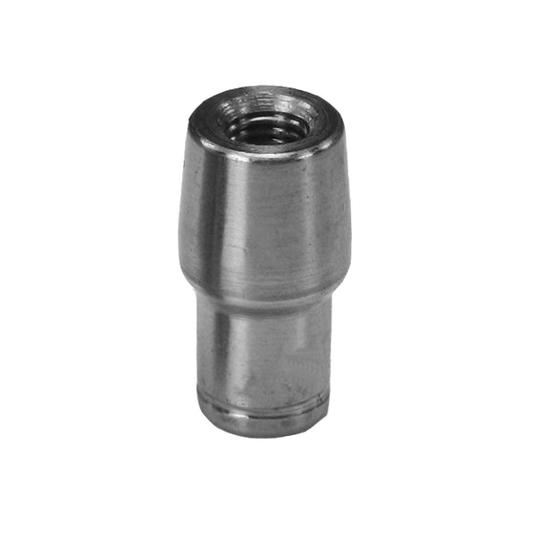 C73-807-2_1 3/8" OD X .058” Tube Size, Chromoly Steel 4130N Round Tube Adapter 10-32 Left Hand Each