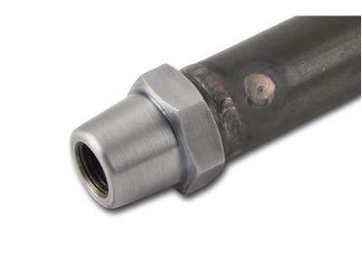 C73-837-H-20_4 3/4” OD X .058” Tube Size, Chromoly Steel 4130N Round Tube Adapter 3 8-24 Left Hand With Hex Bag of 20