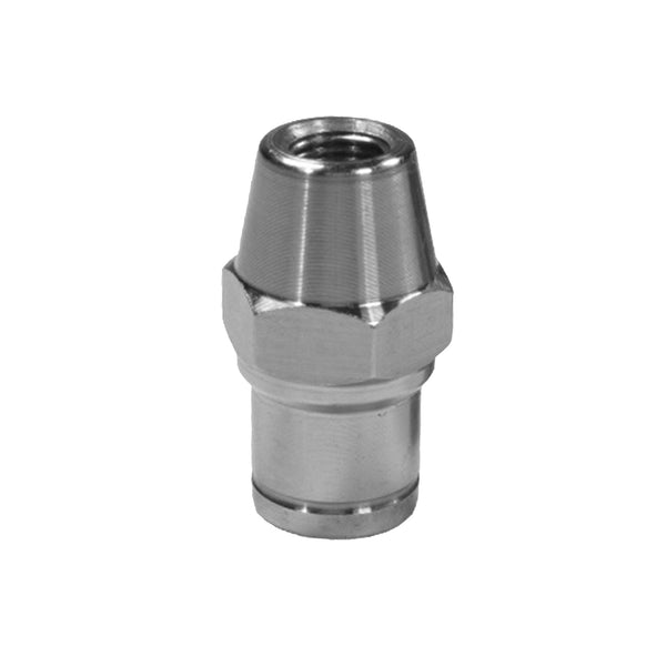 C73-837-H-2_1 3/4” OD X .058” Tube Size, Chromoly Steel 4130N Round Tube Adapter 3 8-24 Left Hand With Hex Each