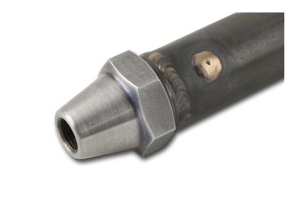 C73-859-H-20_4 7/8” OD X .058” Tube Size, Chromoly Steel 4130N Round Tube Adapter 3 8-24 Left Hand With Hex Bag of 20