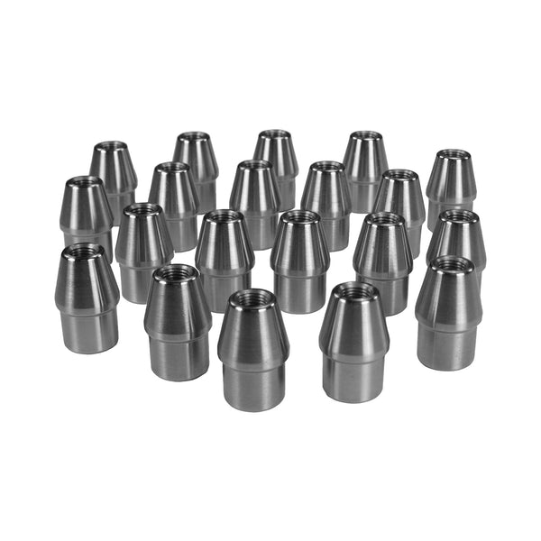 C73-864-20_1 7/8” OD X .065” Tube Size, Chromoly Steel 4130N Round Tube Adapter 3 8-24 Right Hand Bag of 20