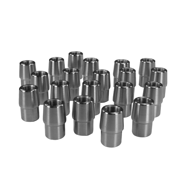 C73-868-20_1_06627181-ba7b-463a-bd4d-b1771eb18597 7/8” OD X .065” Tube Size, Chromoly Steel 4130N Round Tube Adapter 1 2-20 Right Hand Bag of 20