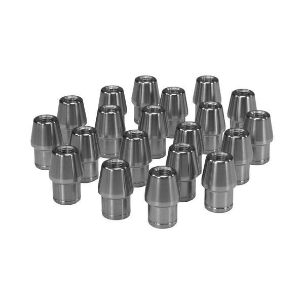 C73-873-20_1 7/8” OD X .083” Tube Size, Chromoly Steel 4130N Round Tube Adapter 7 16-20 Left Hand Bag of 20