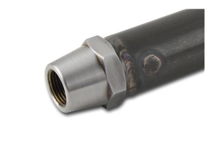 C73-889-H-20_4 1” OD X .058” Tube Size, Chromoly Steel 4130N Round Tube Adapter 1 2-20 Left Hand With Hex Bag of 20