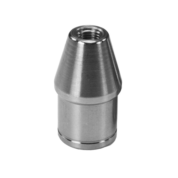 C73-893-2_1 1” OD X .065” Tube Size, Chromoly Steel 4130N Round Tube Adapter 3 8-24 Left Hand Each