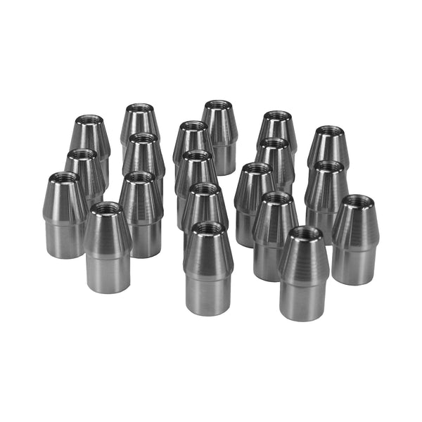 C73-894-20_1 1” OD X .065” Tube Size, Chromoly Steel 4130N Round Tube Adapter 7 16-20 Right Hand Bag of 20