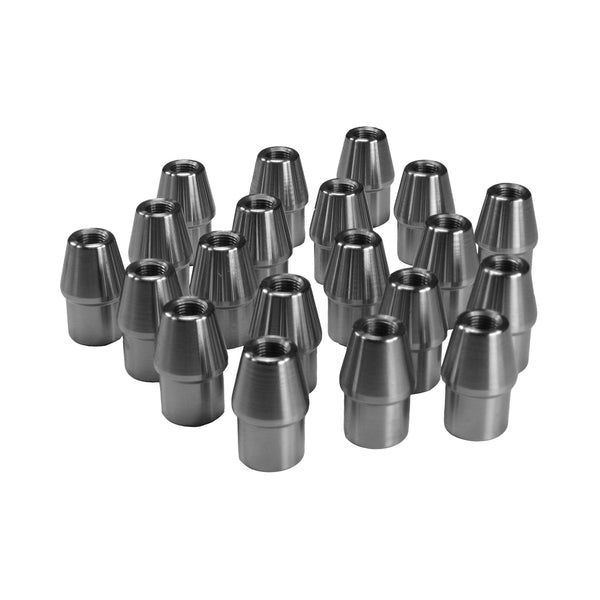 C73-928-20_1 1-1/8” OD X .083” Tube Size, Chromoly Steel 4130N Round Tube Adapter 1 2-20 Right Hand Bag of 20