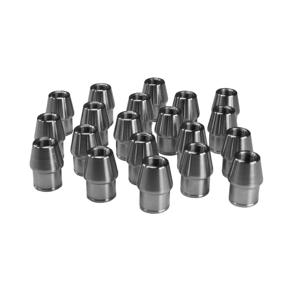 C73-941-20_1 1-1/4” OD X .095” Tube Size, Chromoly Steel 4130N Round Tube Adapter 5 8-18 Left Hand Bag of 20